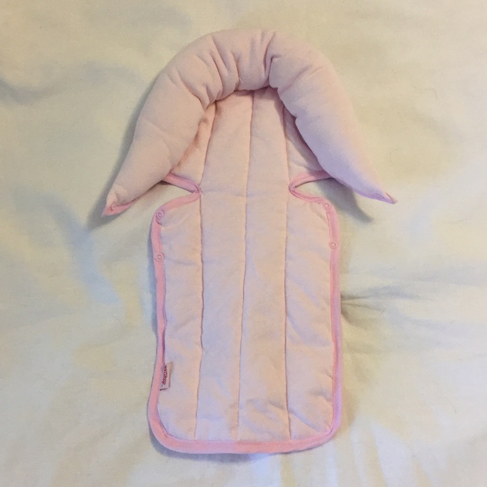 Mint infant headrest for car seat